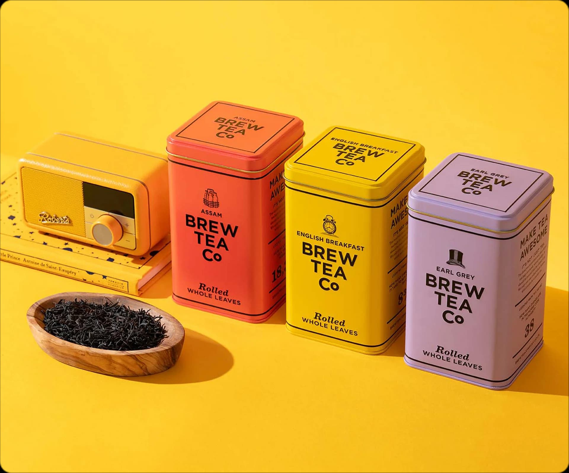 Digital commerce experience for a modern tea brand.