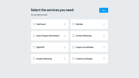 Client project details